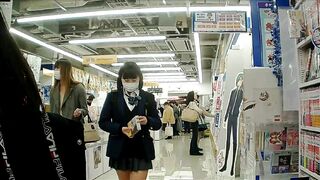 高画質-制服白パン逆さ撮りｎｏ１１ voyeur jp 01-210526