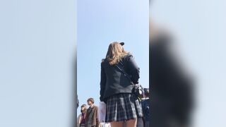 4k街撮り夢の国-制服パンチラ4ロングバージョン voyeur jp 01-230526