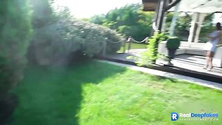 Rich Wife Riding Her Hubby's Cock In The Yard  Judy Greer Pov Fake Porn ⭐ WPOP ALLPOP