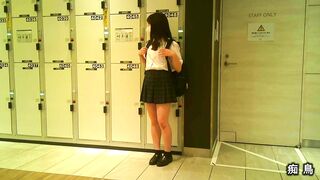 粘着痴漢 バス内で痴漢され端ない格好で感じるjk トイレに連れ込み上下のお口をピストン たっぷり濃汁中出し 2 voyeur jp