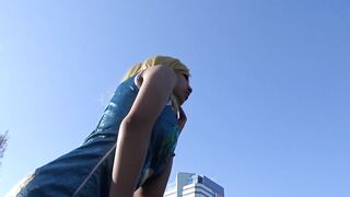 ローアングルコスプレイヤー223 前編 voyeur jp