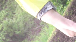 ｼｮｰﾊﾟﾝから丸見えのパンツが気になる 動画 voyeur jp